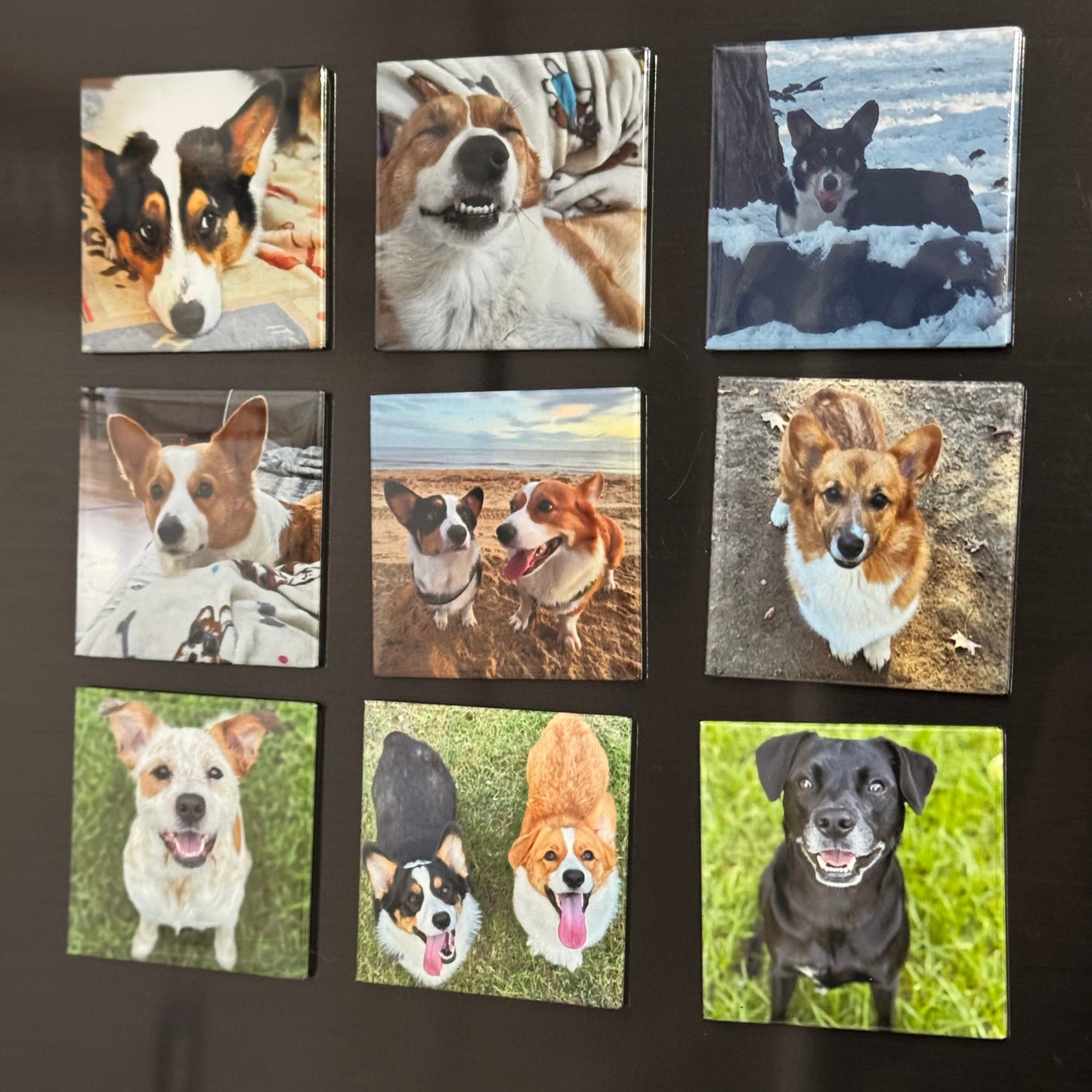Custom Photo Square Magnet