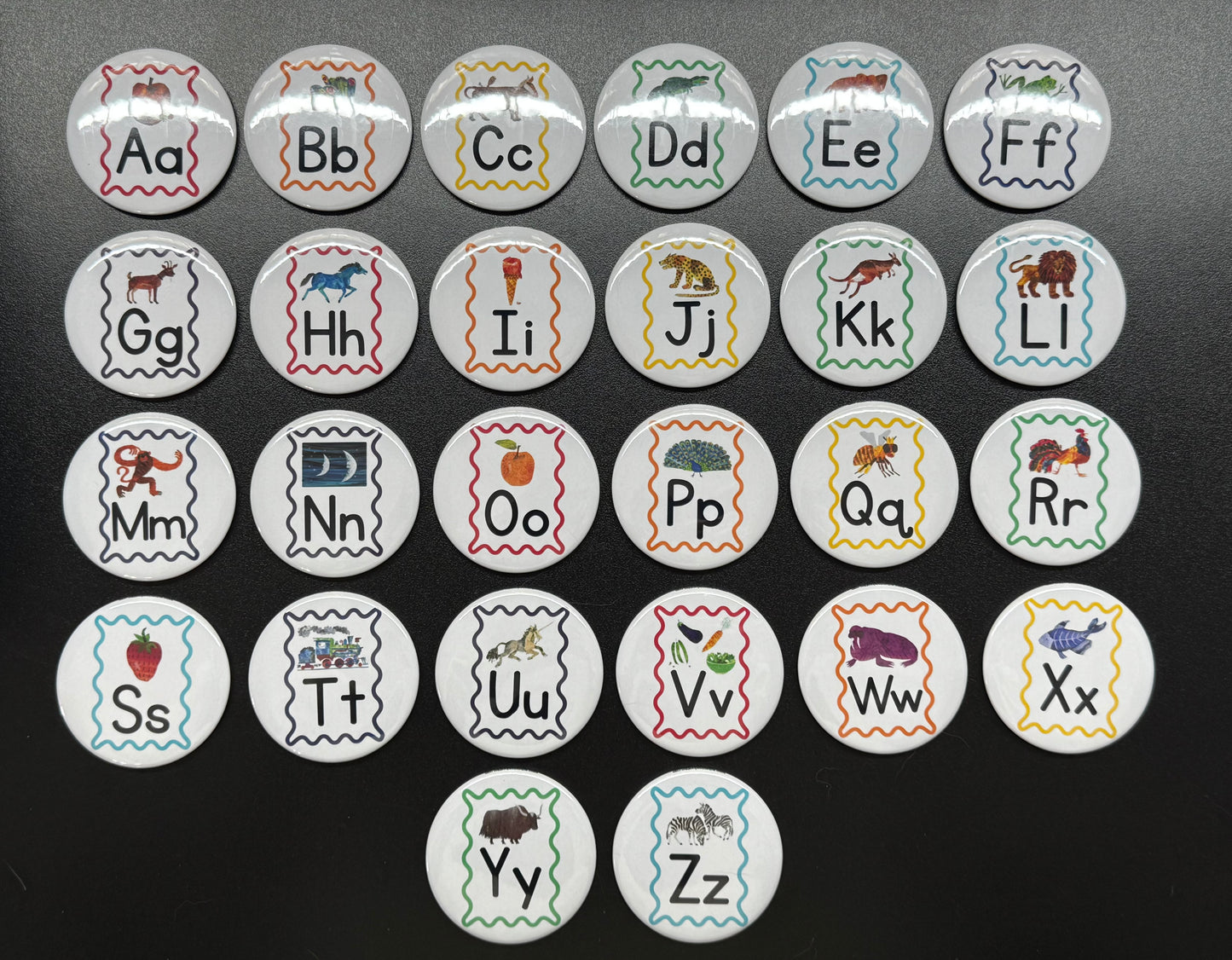 Alphabet Magnets with Images