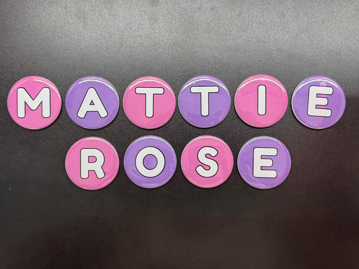 Name Spelling Magnets
