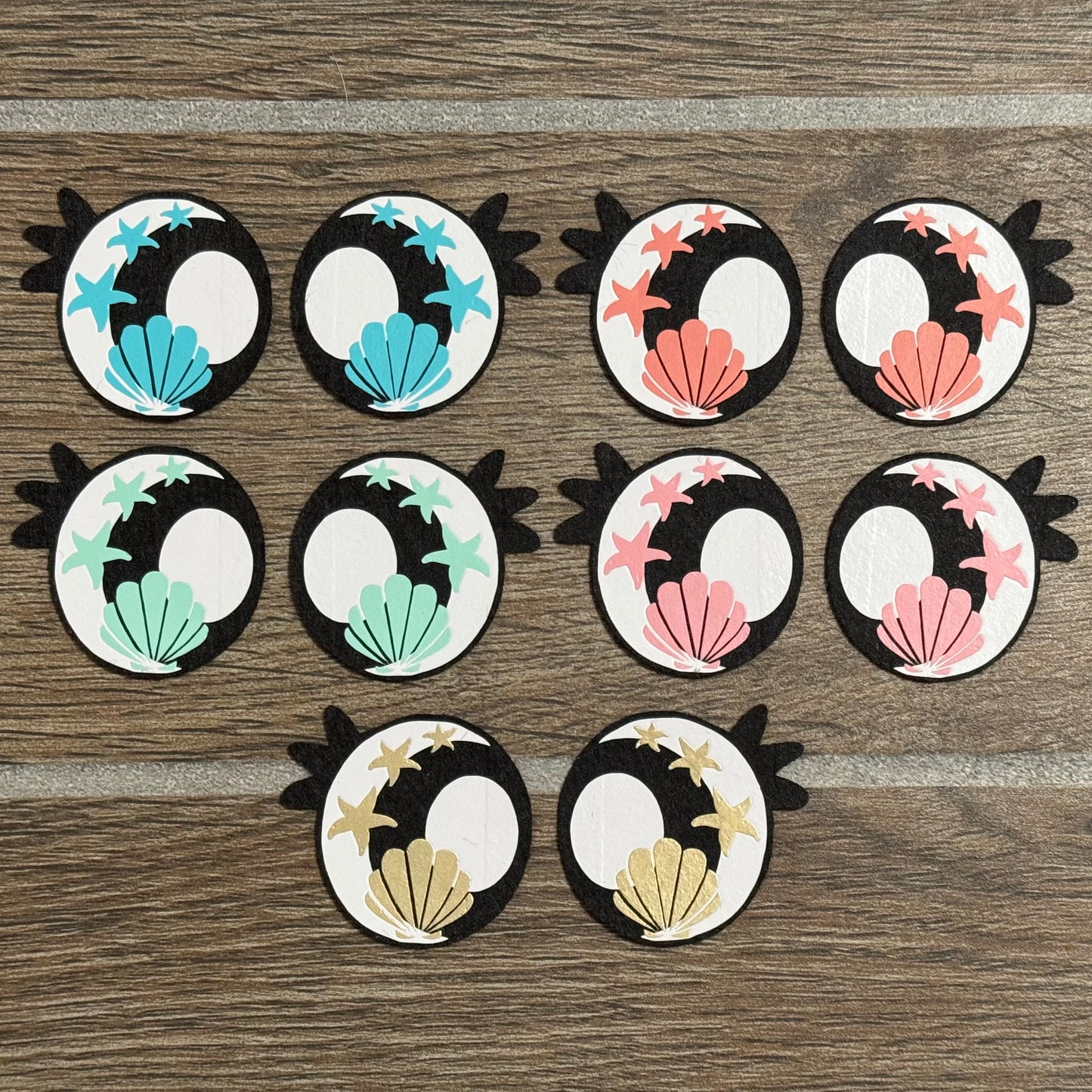 Seashell Lashes (33mm 6 pack)