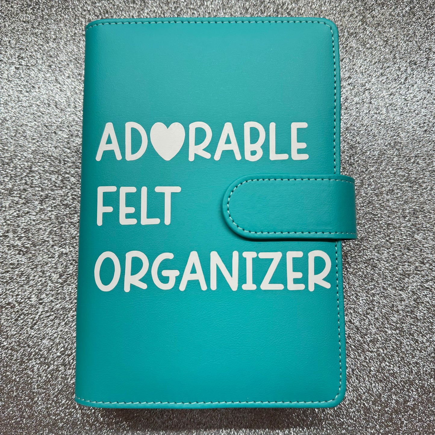 Turquoise Adorable Felt Organizer