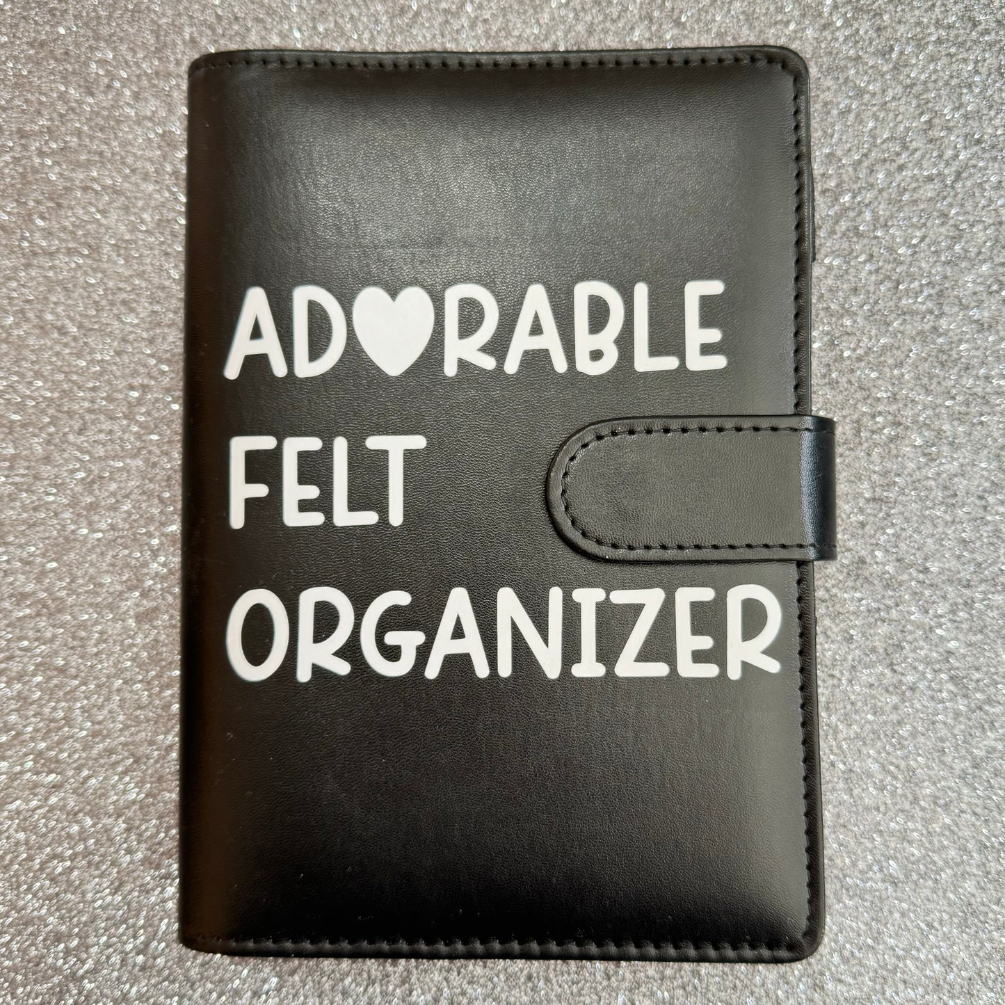 Black Adorable Felt Organizer