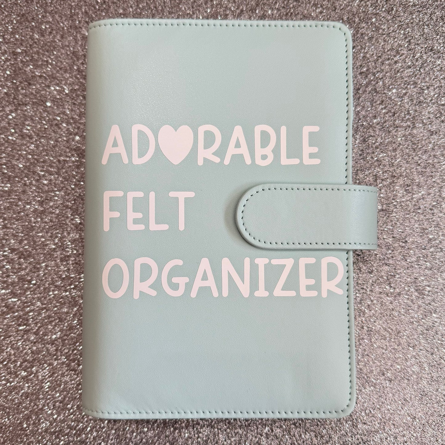 Pale Blue Adorable Felt Organizer