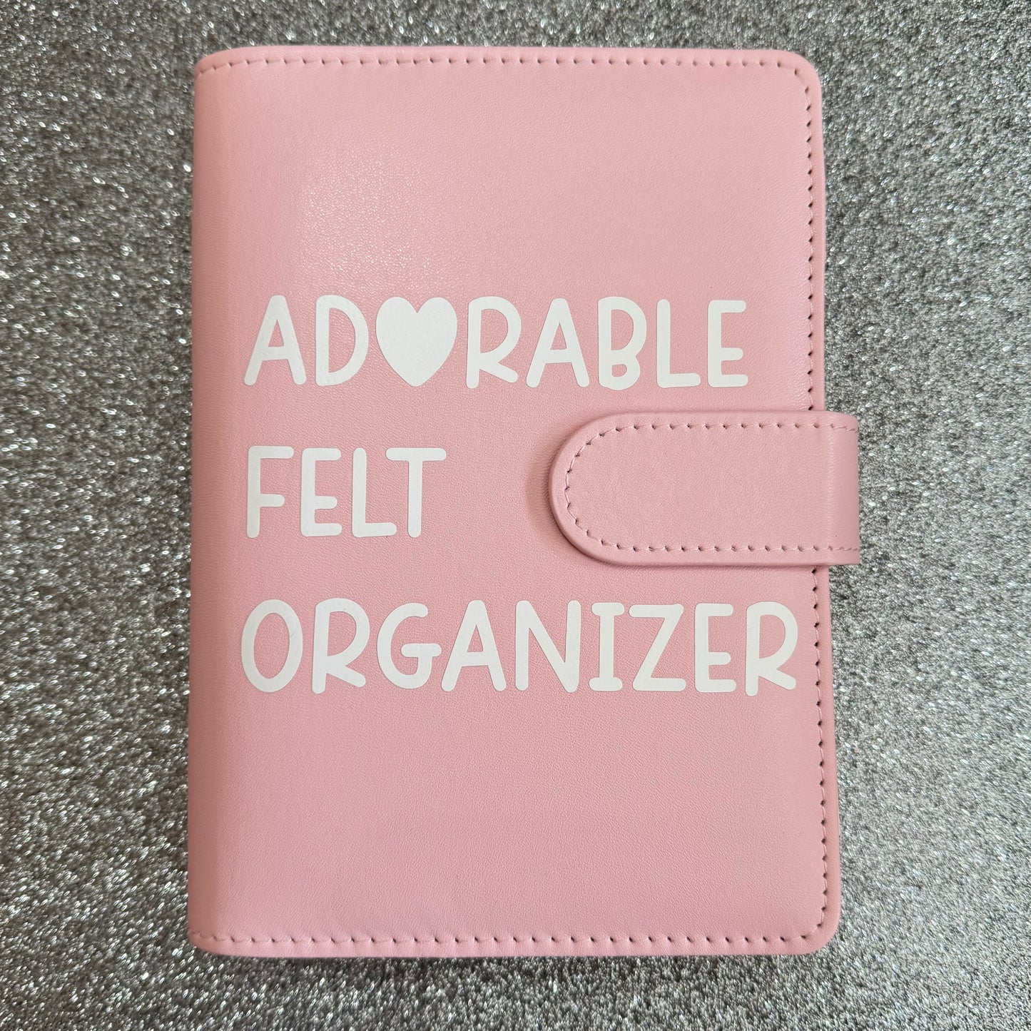 Pink Adorable Felt Organizer