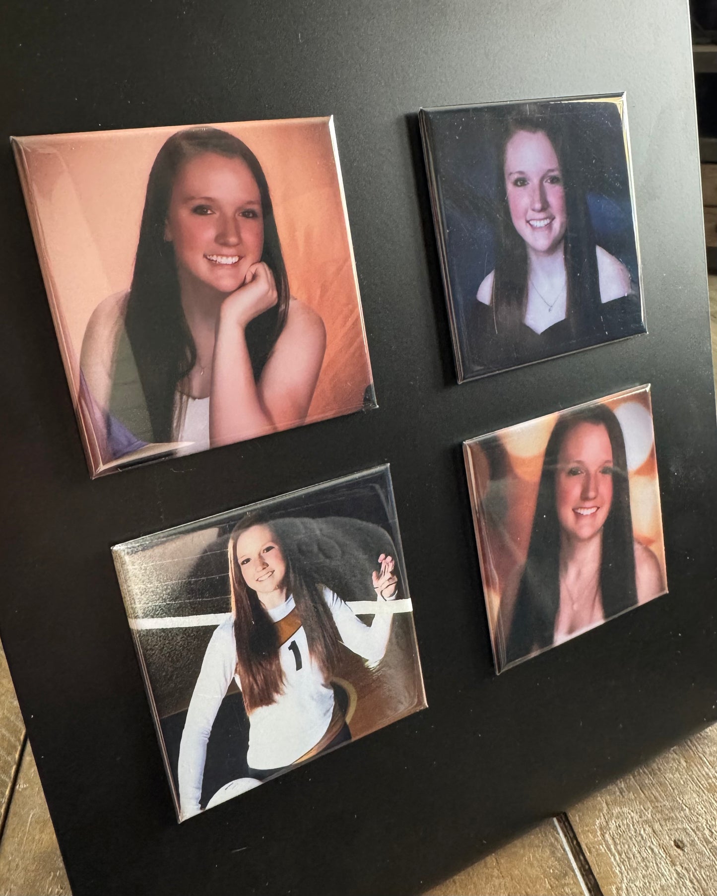 3” Square Magnets (4 pack)
