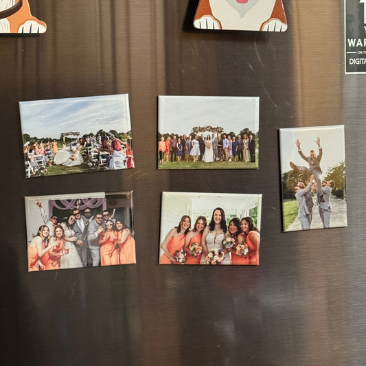 2x3” Rectangle Photo Magnet Set (3 pack)