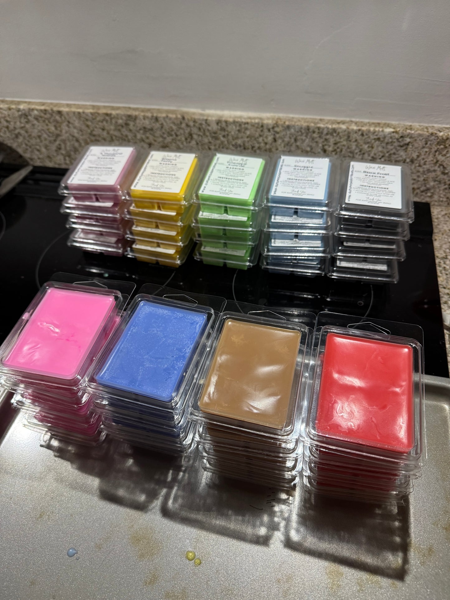 Iced Vanilla Woods Wax Melts (Red)