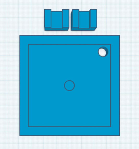 2.5" Magnet Single Frame STL Print File