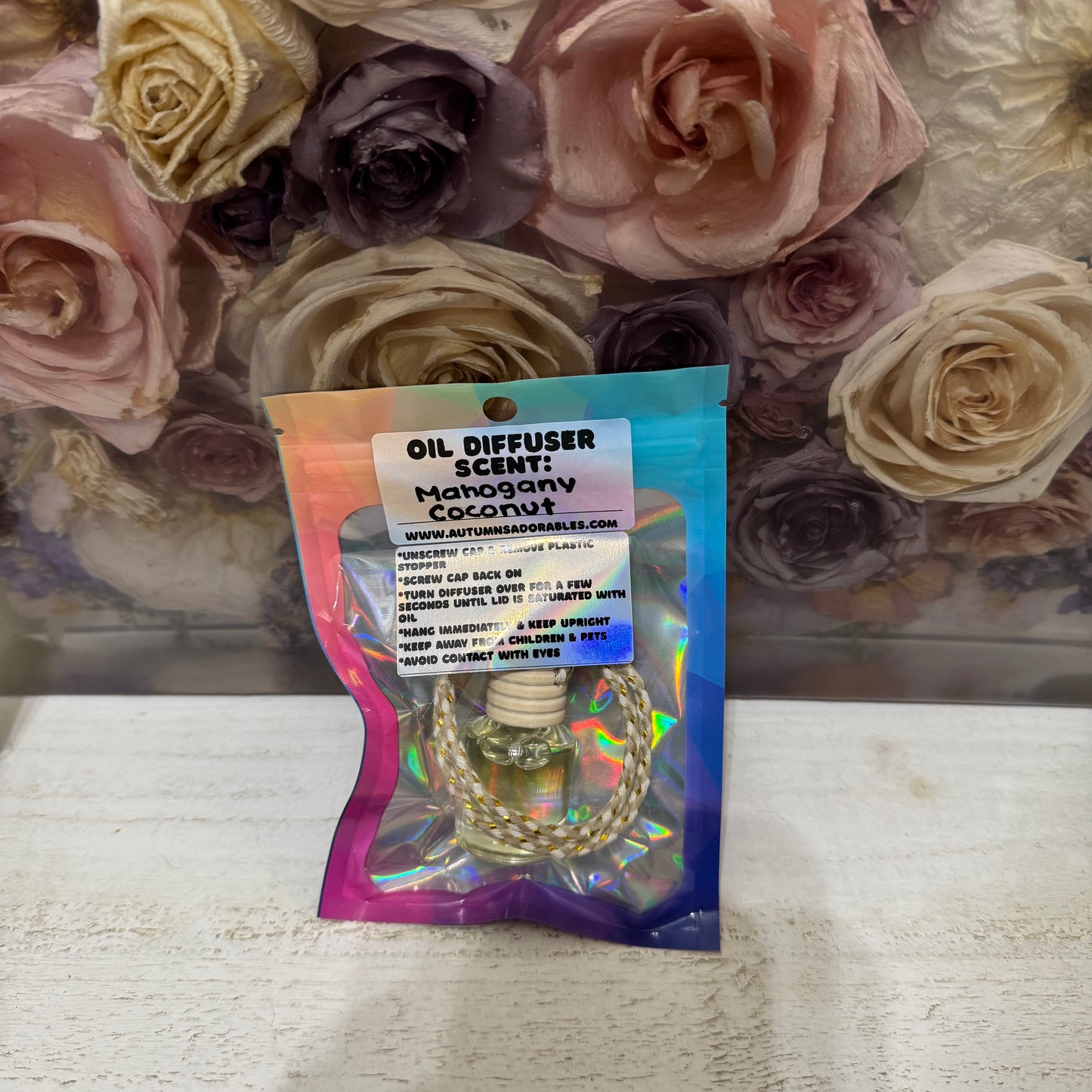 Mahogany Coconut Oil Diffuser