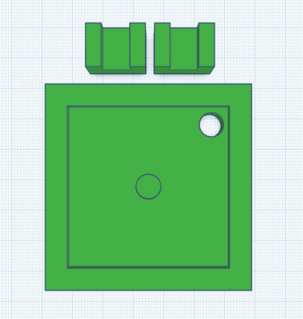 50mm Magnet Single Frame STL Print File