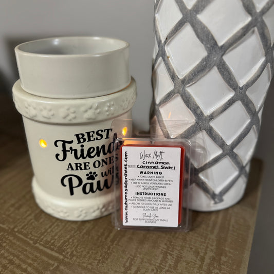 Cinnamon Caramel Swirl Wax Melts