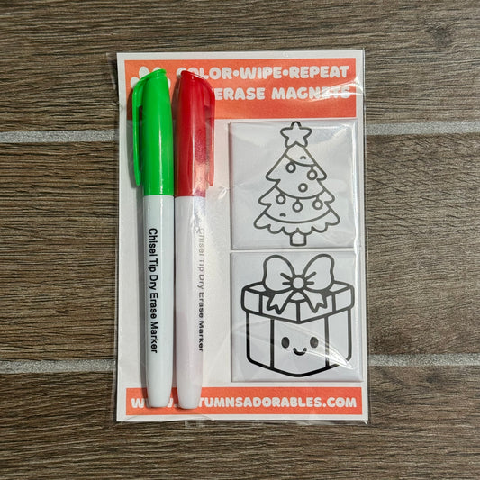 Dry Erase Coloring Magnets