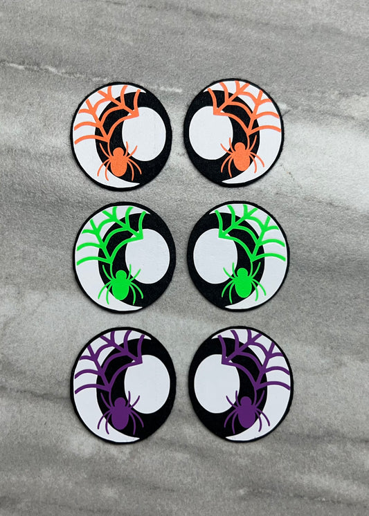 33mm Neon Spiders