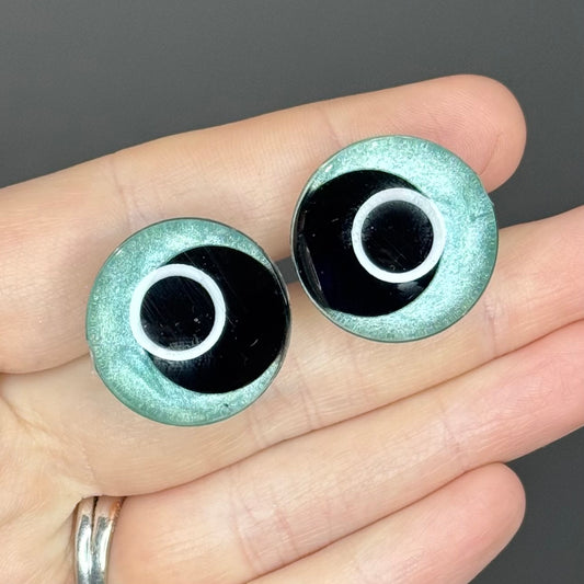 Robin’s Egg Painted Safety Eyes