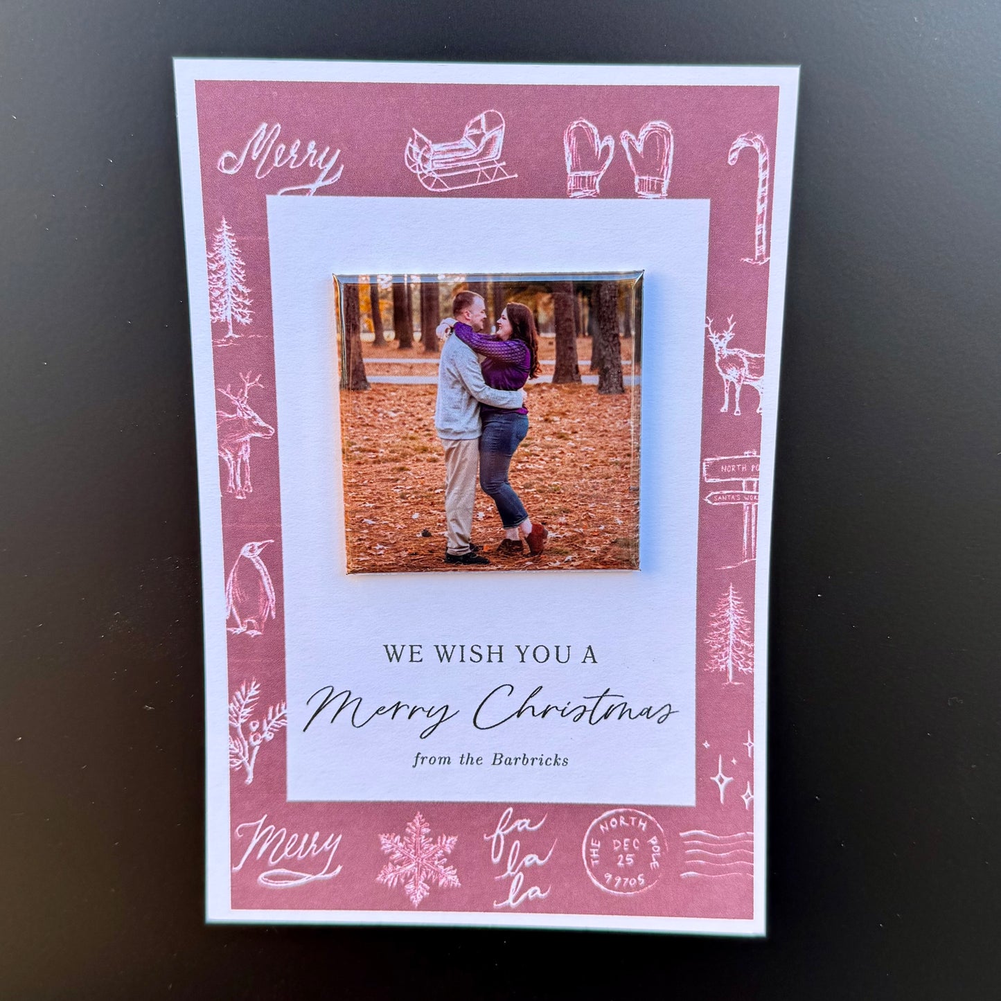 Christmas Card Magnet Cards