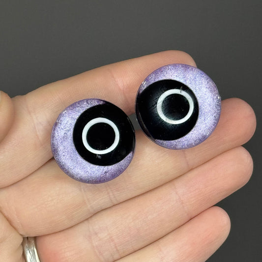 Lilac Painted Safety Eyes