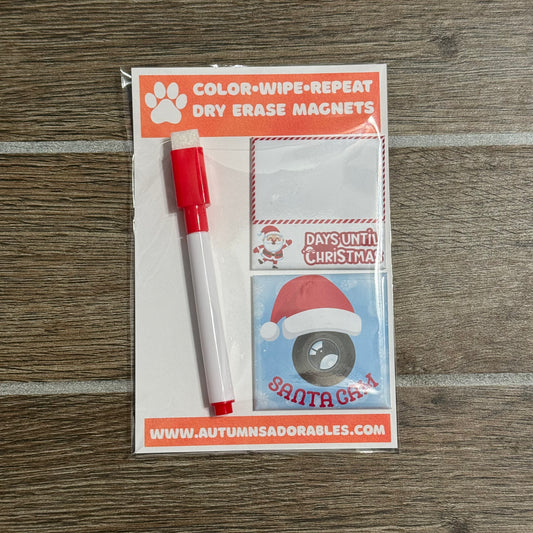 Christmas Countdown & Cam Magnet Set