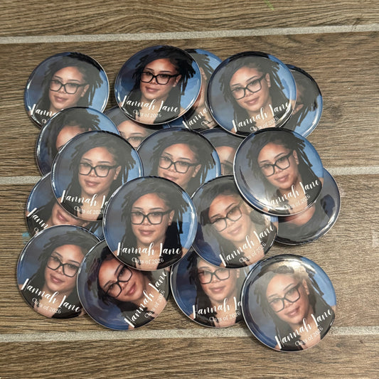 Graduation Photo Buttons