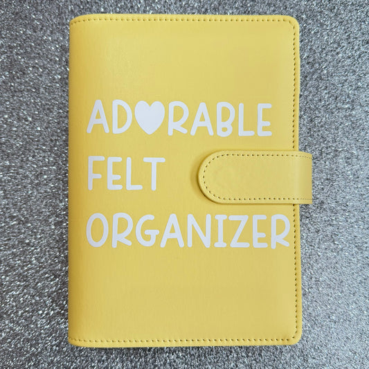 Yellow Adorable Felt Organizer