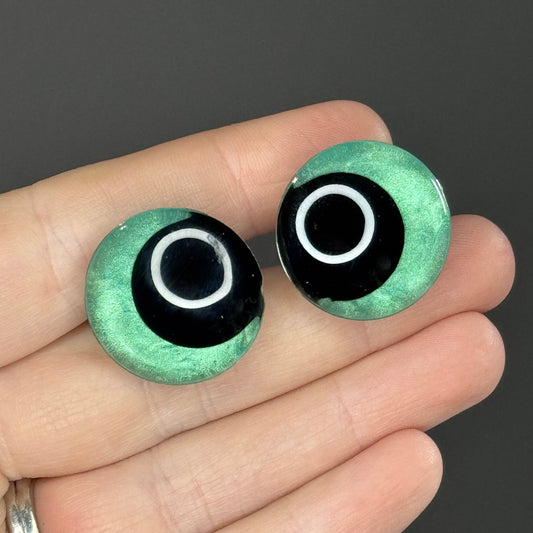 Persian Green Painted Safety Eyes