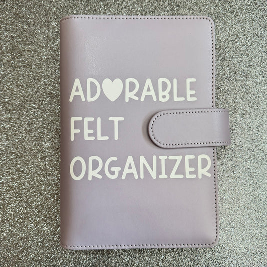Lilac Adorable Felt Organizer