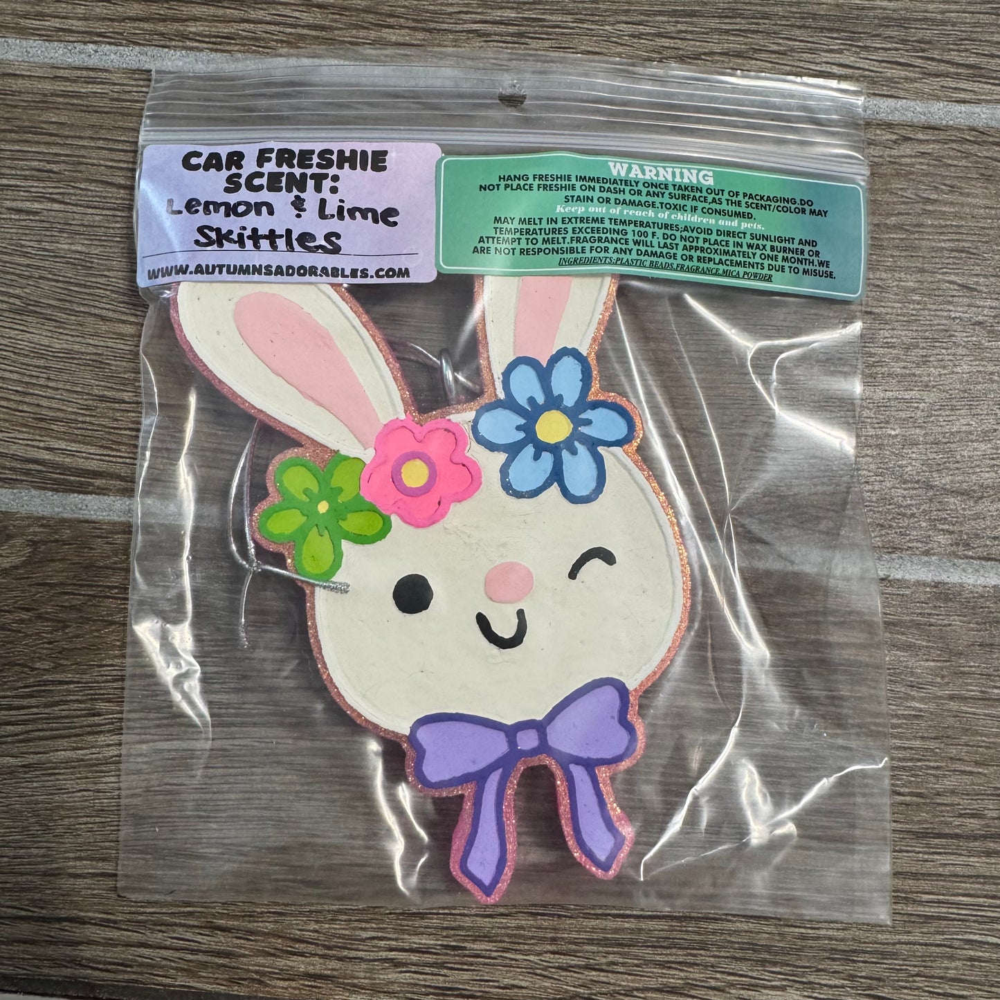 Lemon & Lime Skittles Bunny (Imperfect)