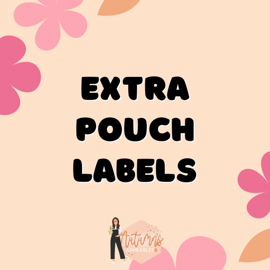 Extra Labels (Adorable Felt Organizers)