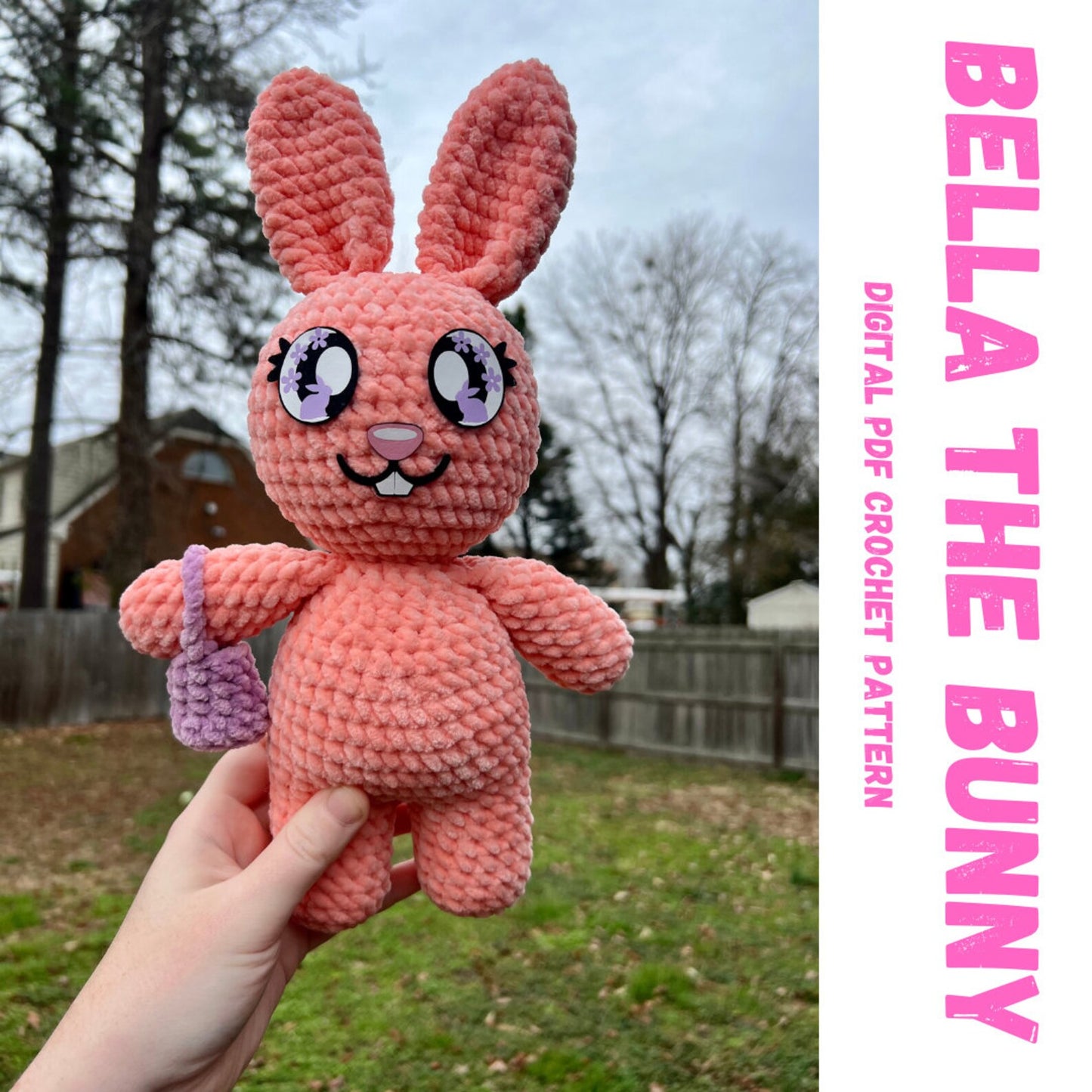 Bella the Bunny Crochet Pattern