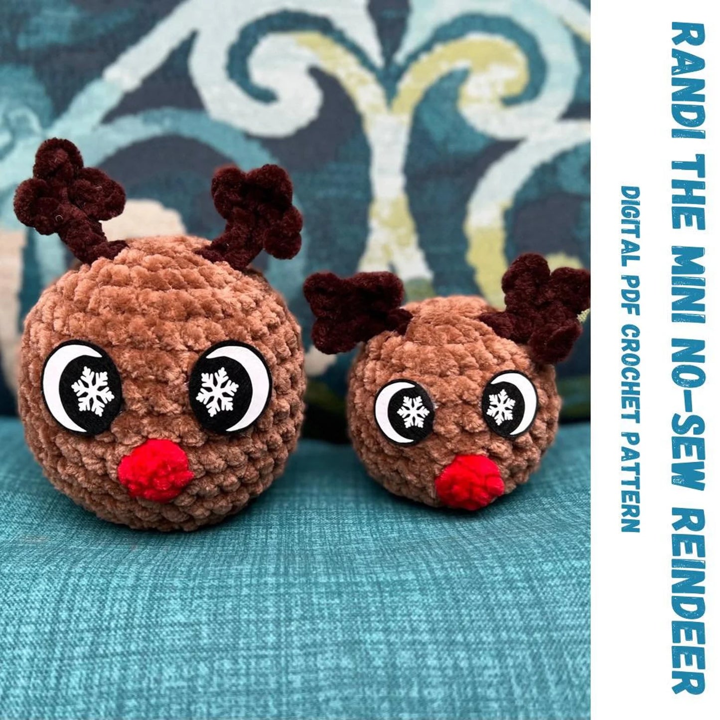 Randi the Mini Reindeer Crochet Pattern